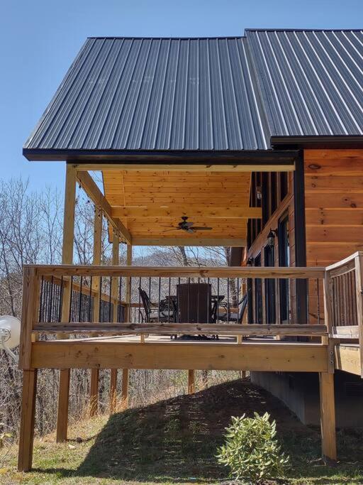 Peace Of Heaven ~ Modern Chic Cabin W/ Majestic Mountain Views Брайсън Сити Екстериор снимка